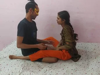 Indian amateur couples in their first porn flick