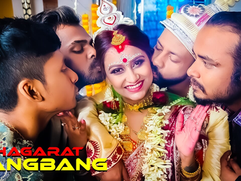 group-poke Suhagarat - Besi Indian Wifey Very 1st Suhagarat with four Hubby ( Utter Vid ), Firm-core Pulverizing Video , Different style hookup, Wedding Night , Cock-squeezing Cunt , Numerous Money-shots