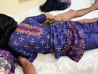 Desi honey cheats on husband with step-brother-in-law and gets her bootie pummeled rock-hard in the bedroom