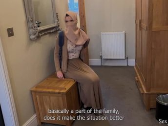 My naughty stepmother caught with a beefstick and sharing a couch with me - Unspoiled taboo!