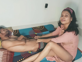 Step brother fucks Desi Teen Doll's cock-squeezing culo and throat with spunk