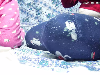 Step-mom and stepson pamper in torrid Indian roomie fuck-fest in the guest room