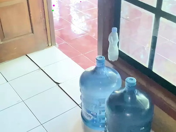 Step-mother's cock-squeezing culo nearly caught in the activity, but stepson can't fight back getting creampied in public