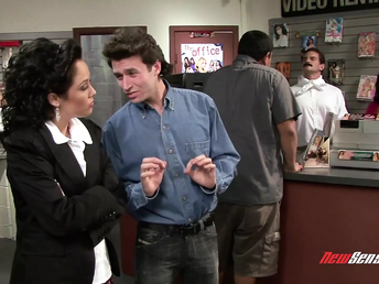 Seinfeld: A HARD-CORE Parody The most in demand sitcom of all time is about to become porn's fattest parody! New Sensations introduces SEINFELD - A ROCK-HARD-CORE PARODY. What's the deal with SEINFELD A HARD-CORE PARODY? The deal is that it's going to be 