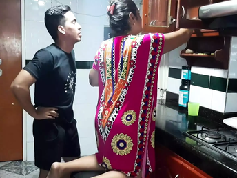 For a long time I wished to taste my step-mother's edible honeypot, the superslut gets very supah-mischievous and wants me to drill her