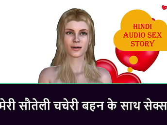 Hindi Audio Lovemaking Story - Lovemaking with my step nephew step-sister