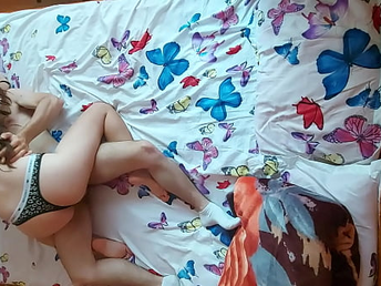 Real youthful duo have intense sex - top look