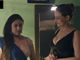 Witness COUGAR Ultra-kinky Housewife Girl-on-girl Romance Desi Fashion in Red-hot Multiracial Homemade Pornography