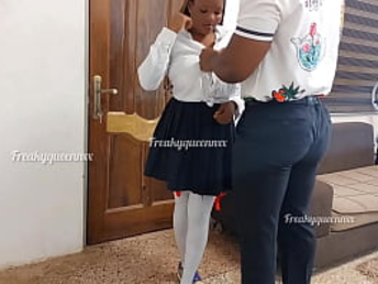 See Sugar_boyy1's ginormous spear pummel her cock-squeezing gash while she sleeps