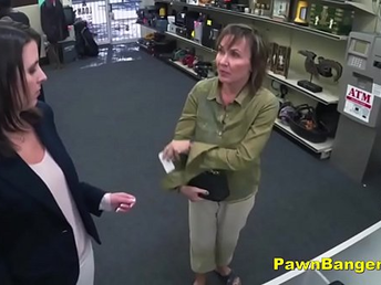 Customer Takes Cock In Her Unshaved Pussy For Currency