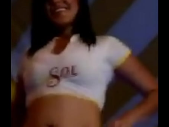 Yellow Shorts Cameltoe