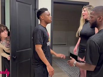 Trailer Milfcandy: Cheerleading coach Daphne catches her dame and gets Big black cock Threesome