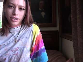 Laya Rae's Biz Proposal: Diminutive sandy-haired step-sister Laya Rae offers her figure for a hot teen's sexual pleasure