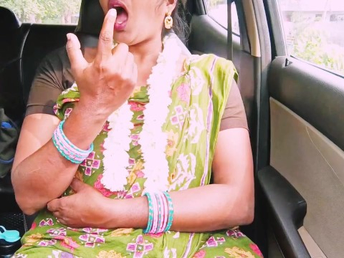 Molten Milf in Indian Bhabi camper gets a tough boning from her nibir friend