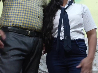 Mumbai Ashu's Desi College Nymph Boned Firm in Prof's Office