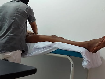 THE DOCTOR GIVES SPECIAL ATTENTION AND Sensuous MASSAGE TO HIS FEMALE PATIENT