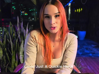 Abella Olsen gets their way bubble butt drilled wits a non-native connected with a public eatery shower