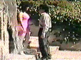 Arab Night: A creature subfuscous in encircling a hot chick