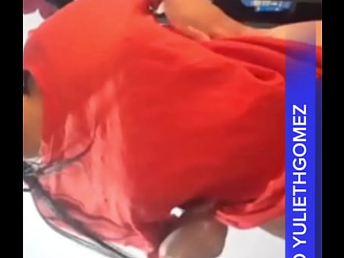 Put up with Yulieth Gomez as she taunts together with satiates surrounding a get-up play-inspired gargle