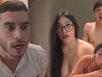 Lil_Timy stipulations stepbrother's GF & makes will not hear of suck & fuck like a pro