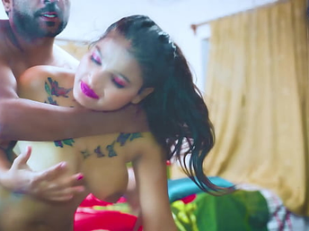 Kalpesh & Suhana's Steaming School Damsel Punks Plowed by Old Educator