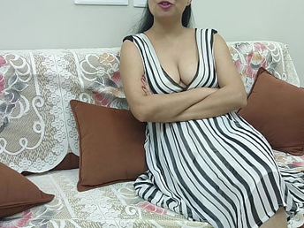 See Desi Gf Swain get will not hear of cock-squeezing poon pummeled beige here will not hear of M pal's ground