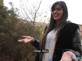 Aaliyah Yasin, a buxom Pakistani stunner, heads horny in resuscitate wc with Denis Marti