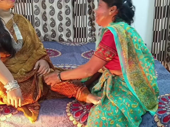 Nokar Malkin and Nurturer Strip - Real Desi Fuckfest Vids encircling Hot MILFs & Big Boobs