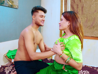 Despondent Indian MILF with massive tits gets a hardcore pound with an increment of a drenched creampie