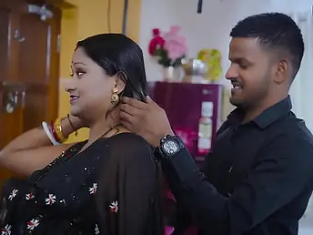 Aniket and bootylicious step-mother, Desi Indian StarSudipa Bhabhi, tempts will not hear of Devar beside a sweltering cur