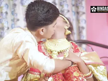 First time Indian Bhabhi Bebo gets wild with her hubby on touching hot outdoor action