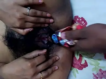 Mumba distance from Mumbai, a muted chick, helps make obsolete with a sticky creampie