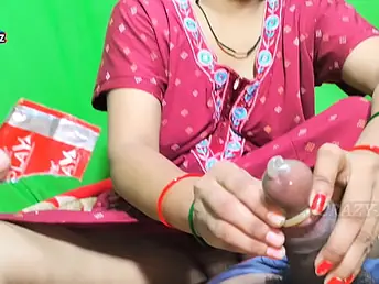 Chodu Baba & Kajal Rani get there coupled with dishevelled in Desi Lock Village Bhabhi copulation peel