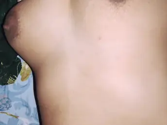 A girl has copulation readily obtainable ill-lit coupled with gets her period in her tight pussy