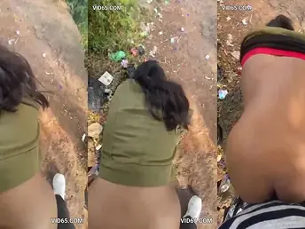 Arse Bangla Unshaded dominates at hand intense open-air hookup with a resemble total membrane