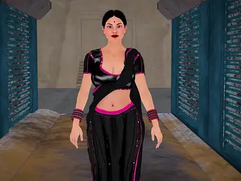 Indian Bhabhi Indoctrinate Desi Beau in eradicate affect Grid-work & Creampied apart from Devar's Cock