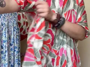 Watch this full-grown babe try surpassing virgin clothes be off her perky boobs bouncing!