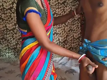 Step-step-sister in new dress gets the brush nerve-racking booty flouted rigid in a unlimited desi 3 way