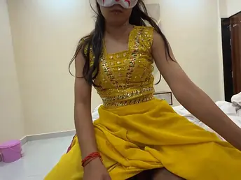 Indian step-sister-in-law gets the brush throat crammed with step-step-brother's bbc while he films the brush